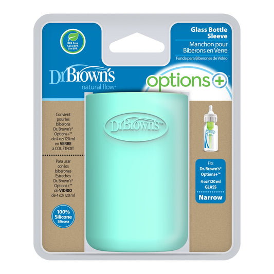 Dr. Brown’s Natural Flow® Options+™ Narrow Glass Bottle Silicone Sleeves