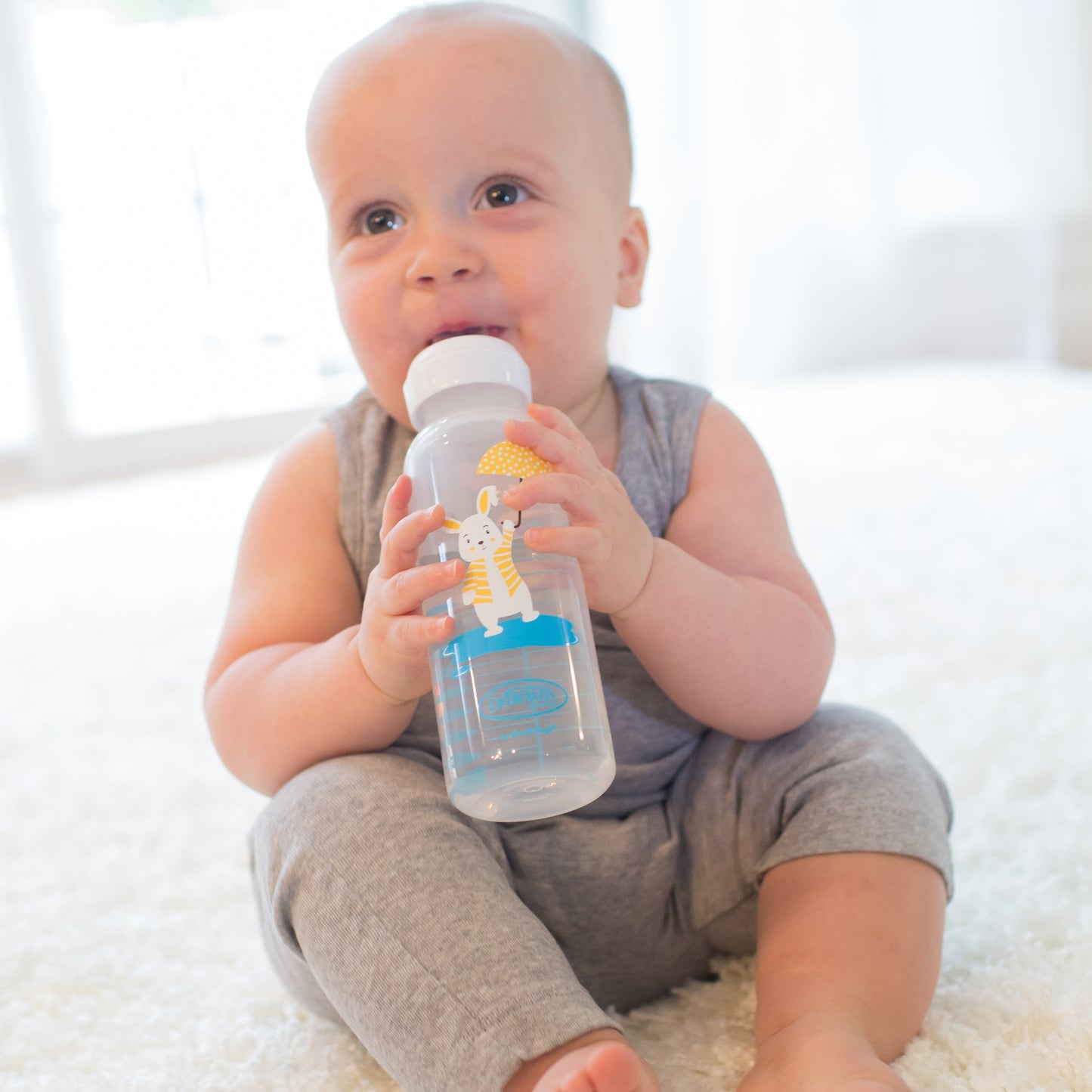 Dr. Brown's® Milestones™ Narrow Sippy Bottle, 8oz/250mL, 6m+