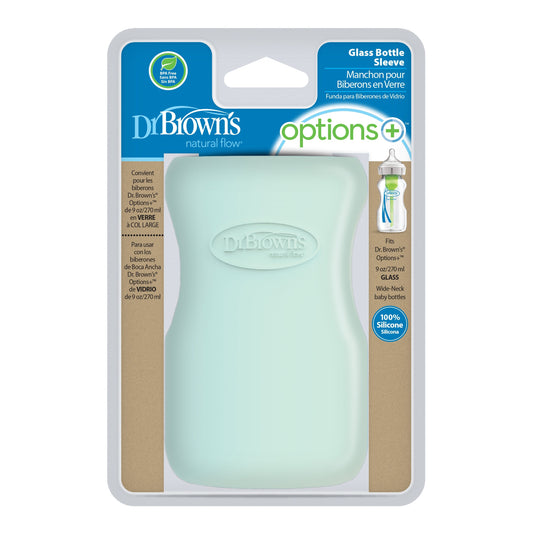 Dr. Brown's Natural Flow® Options+™ Wide-Neck Glass Bottle Silicone Sleeves