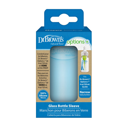 Dr. Brown’s Natural Flow® Options+™ Narrow Glass Bottle Silicone Sleeves