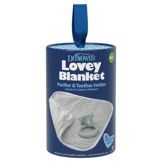 Dr. Brown's™ Lovey Blanket Pacifier and Teether Holder