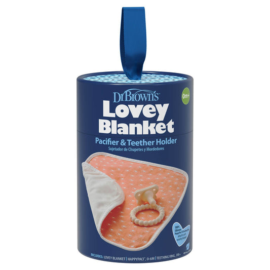Dr. Brown's™ Lovey Blanket Pacifier and Teether Holder