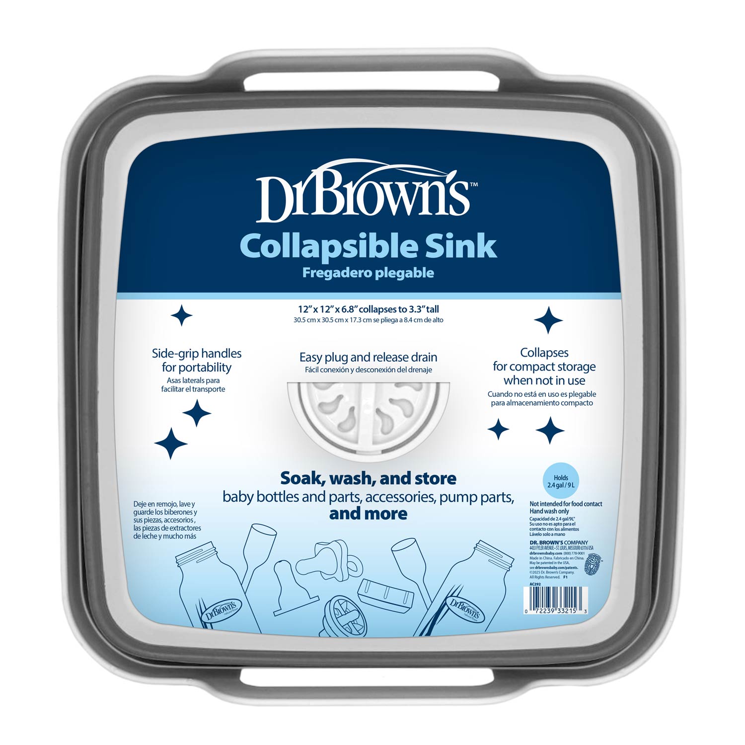 Dr. Brown's™ Collapsible Sink