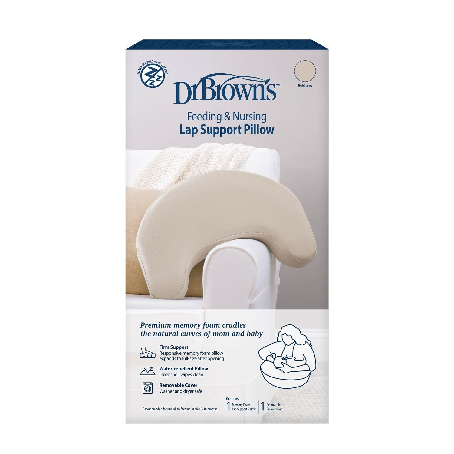 Dr. Brown's™ Feeding & Nursing Lap Support Pillow