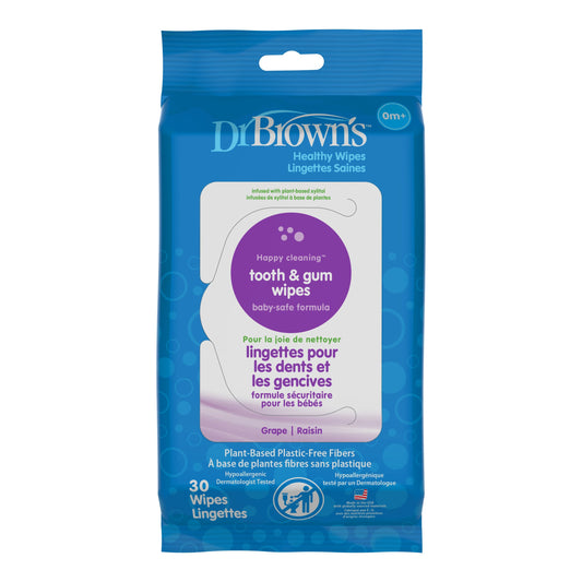 Dr. Brown's™ Tooth & Gum Healthy Wipes