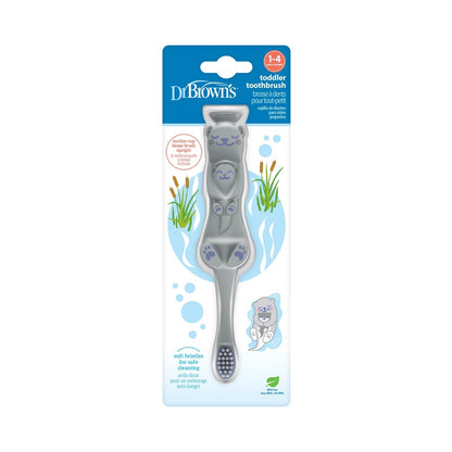 Dr. Brown's Toddler Toothbrush, Otter, 1-Pack