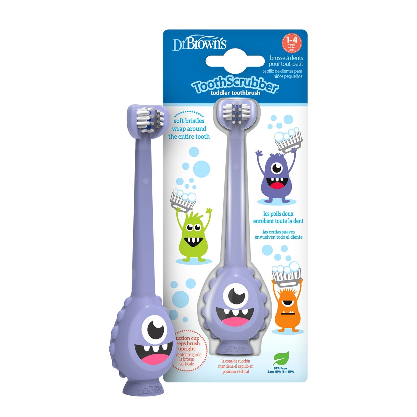 Dr. Brown's™ ToothScrubber™ Toddler Toothbrush
