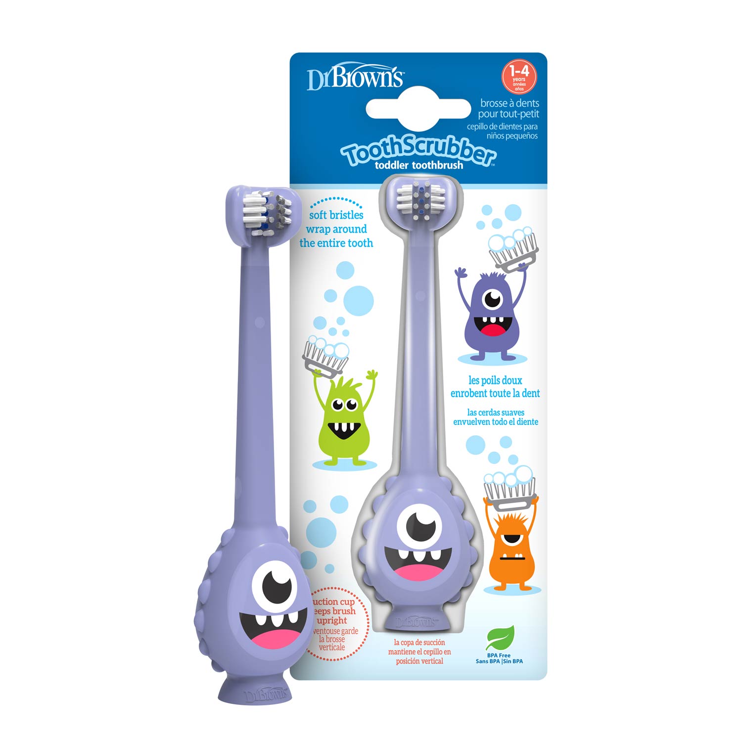 Dr. Brown's™ ToothScrubber™ Toddler Toothbrush
