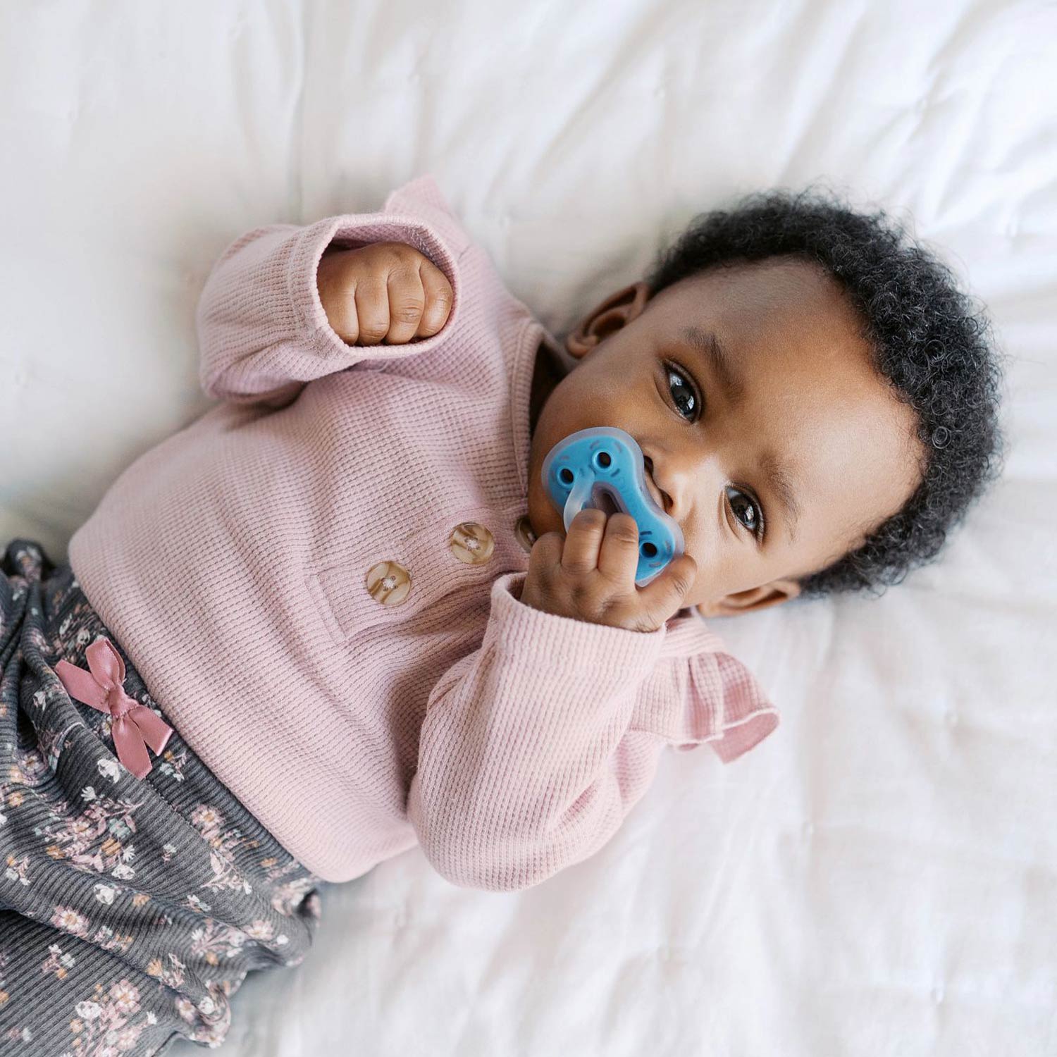 Dr. Brown's® Advantage™ One-Piece Silicone Pacifier, Ages 0-6 months – 3-Pack