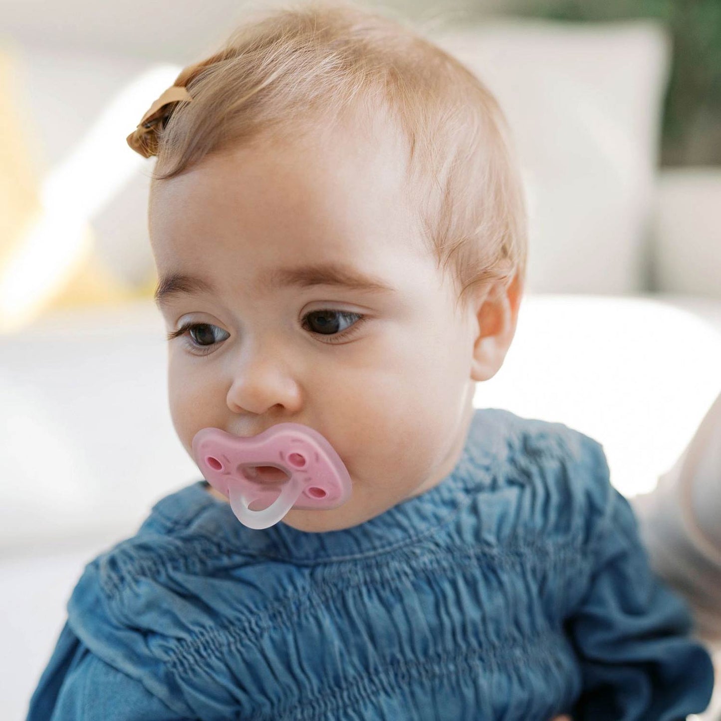 Dr. Brown's® Advantage™ One-Piece Silicone Pacifier, Ages 6-18 months – 3-Pack