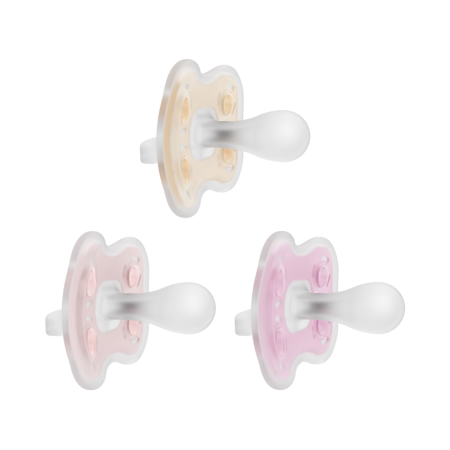 Dr. Brown's® Advantage™ One-Piece Silicone Pacifier, Ages 0-6 months – 3-Pack