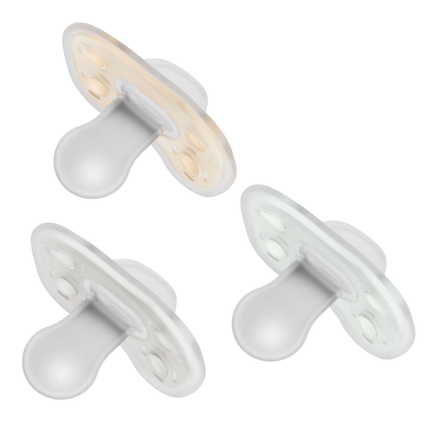 Dr. Brown's® Advantage™ One-Piece Silicone Pacifier, Ages 0-6 months – 3-Pack
