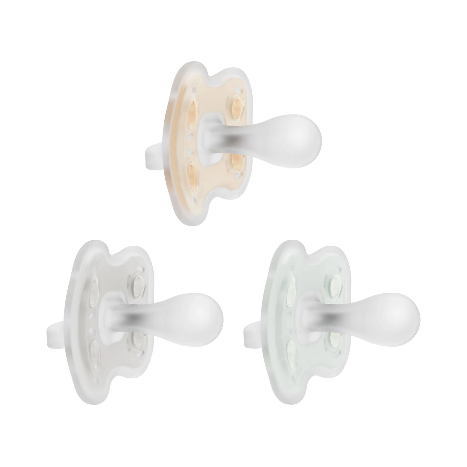 Dr. Brown's® Advantage™ One-Piece Silicone Pacifier, Ages 0-6 months – 3-Pack