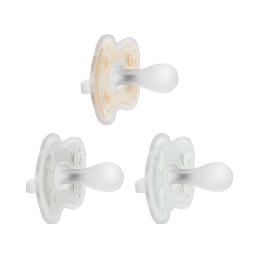 Dr. Brown's® Advantage™ One-Piece Silicone Pacifier, Ages 0-6 months – 3-Pack