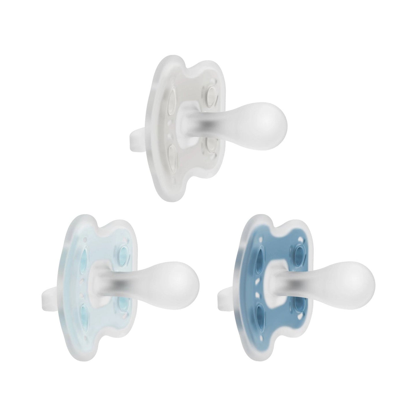 Dr. Brown's® Advantage™ One-Piece Silicone Pacifier, Ages 0-6 months – 3-Pack