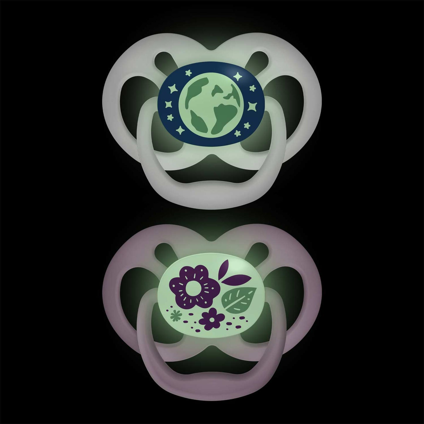 Dr. Brown's™ Advantage™ Glow-in-the-Dark Pacifiers, Ages 6-18 months, 2 Count