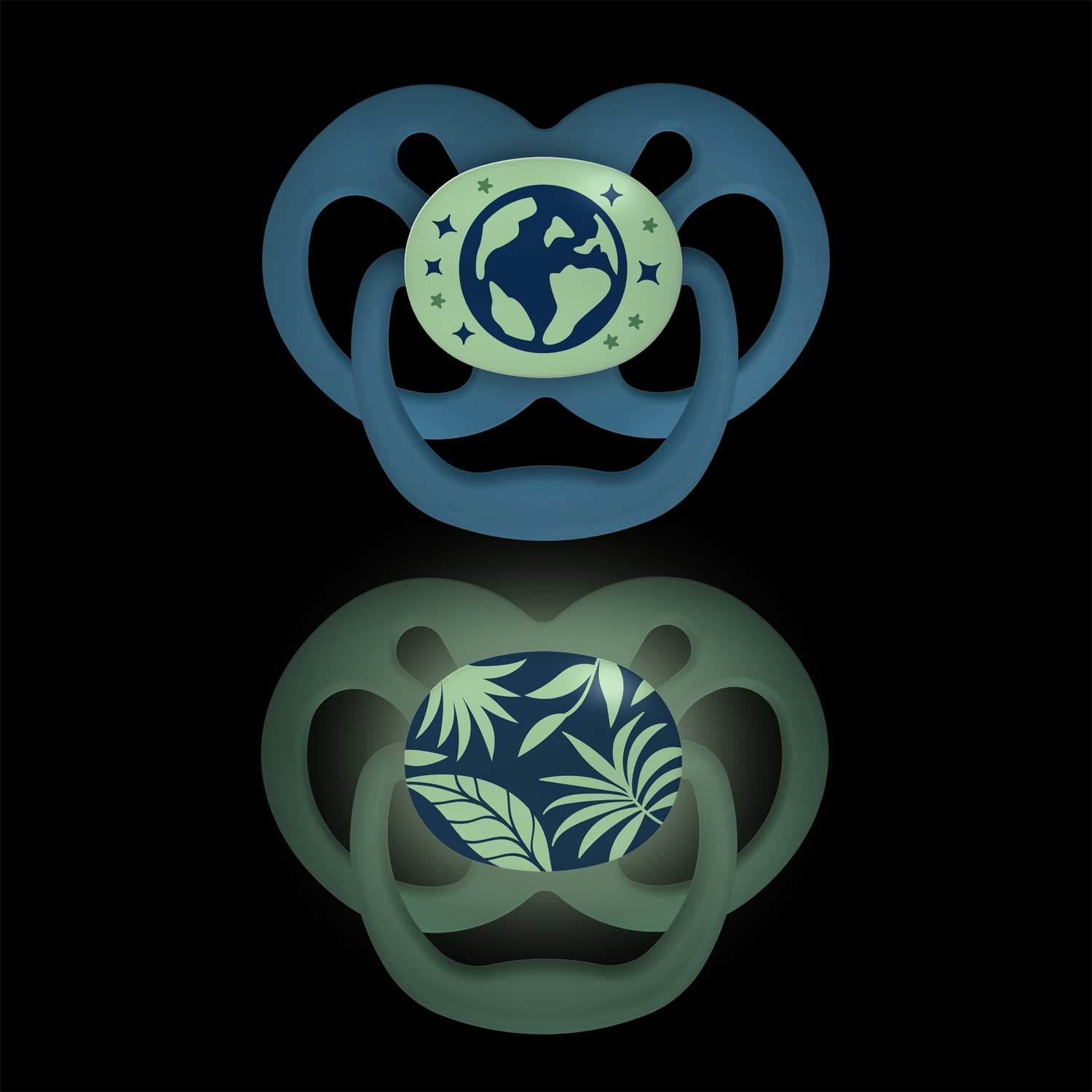 Dr. Brown's™ Advantage™ Glow-in-the-Dark Pacifiers, Ages 6-18 months, 2 Count