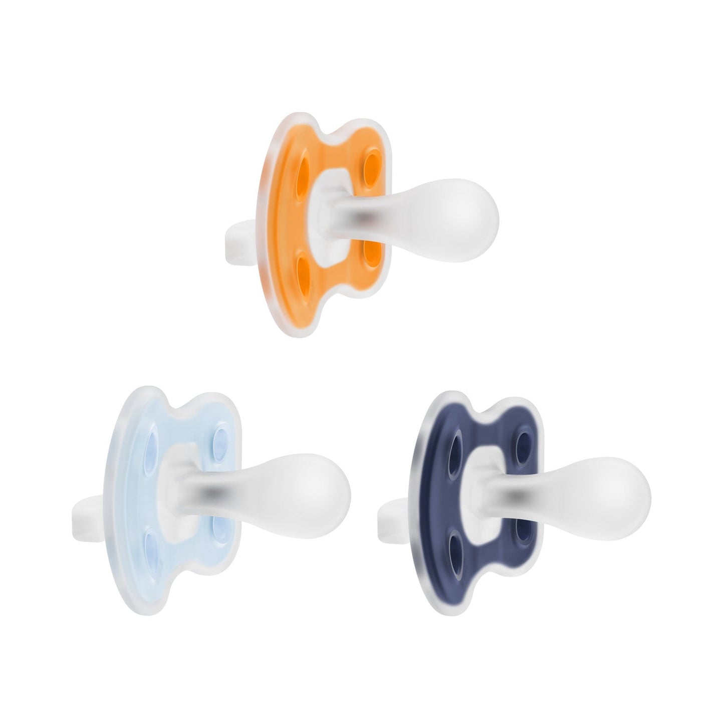 Dr. Brown's® Advantage™ One-Piece Silicone Pacifier, Ages 6-18 months – 3-Pack