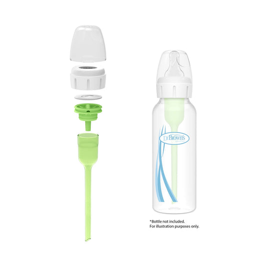 Dr. Brown's Natural Flow Options+ Narrow Baby Bottle Conversion Kit - 8oz/250mL