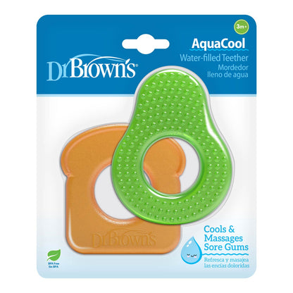 Dr. Brown's® AquaCool Water-Filled Teether – Avocado Toast