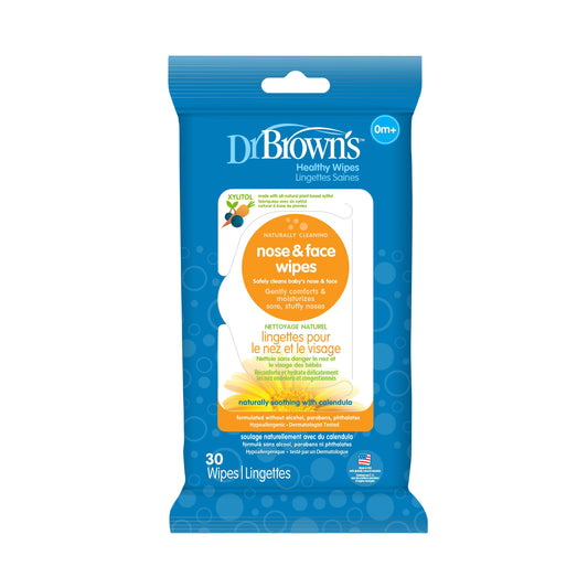 Dr. Brown's™ Nose & Face Healthy Wipes