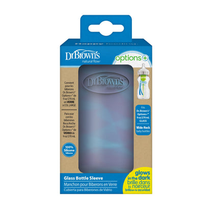 Dr. Brown's Natural Flow® Options+™ Wide-Neck Glass Bottle Silicone Sleeves