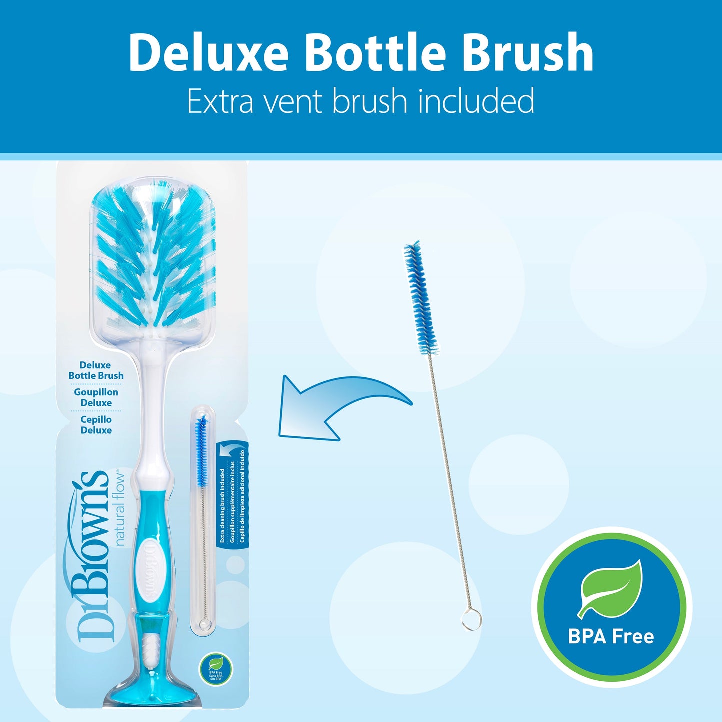 Dr. Brown's Deluxe Baby Bottle Brush