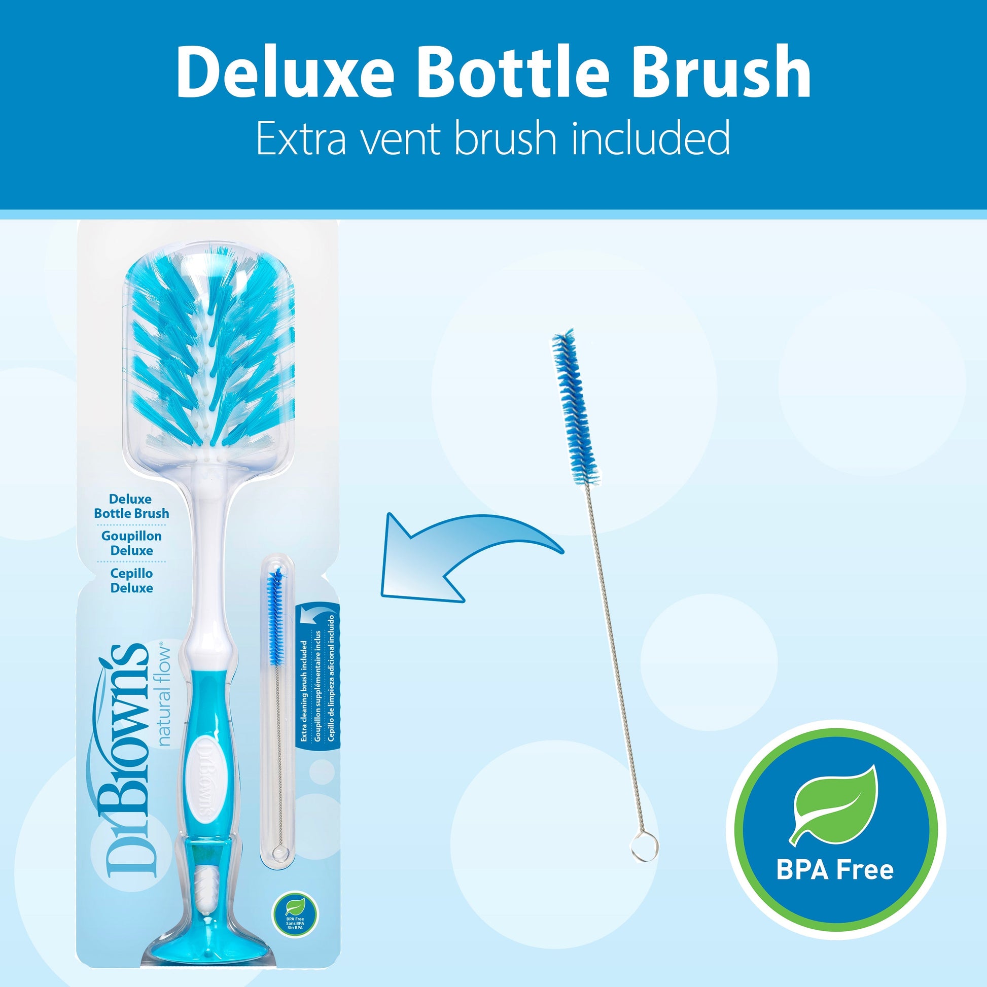 Dr. Brown's Deluxe Baby Bottle Brush