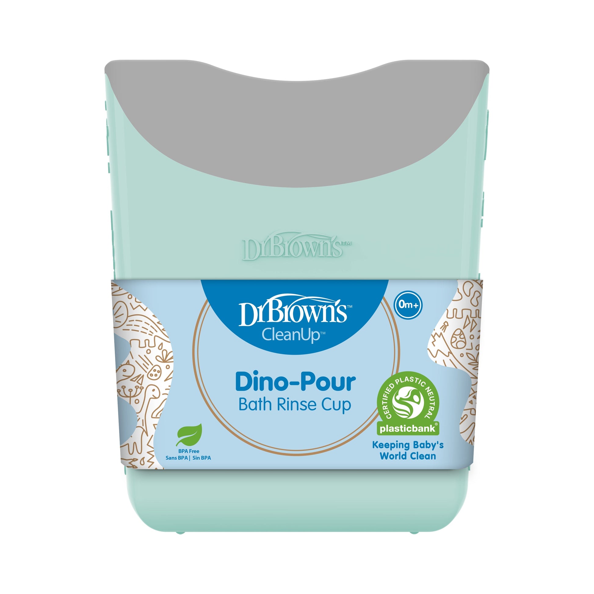 Dr. Brown’s™ CleanUp™ Dino-Pour Baby Bath Rinse Cup