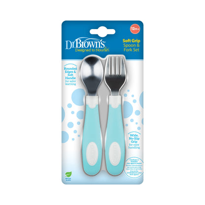 Dr. Brown’s™ Designed to Nourish™ Soft-Grip Spoon and Fork