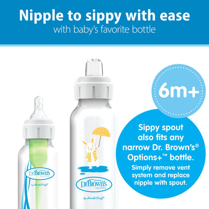 Dr. Brown's® Milestones™ Narrow Sippy Bottle, 8oz/250mL, 6m+