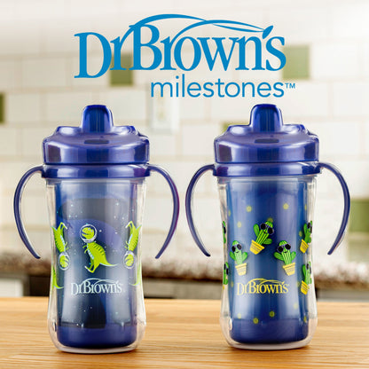 Dr. Brown’s Milestones™ Insulated Hard Spout Sippy Cup, 2-Pack