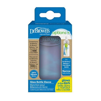 Dr. Brown’s Natural Flow® Options+™ Narrow Glass Bottle Silicone Sleeves